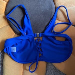 blue top for the beach or pool